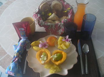 Breakfast on the Lanai